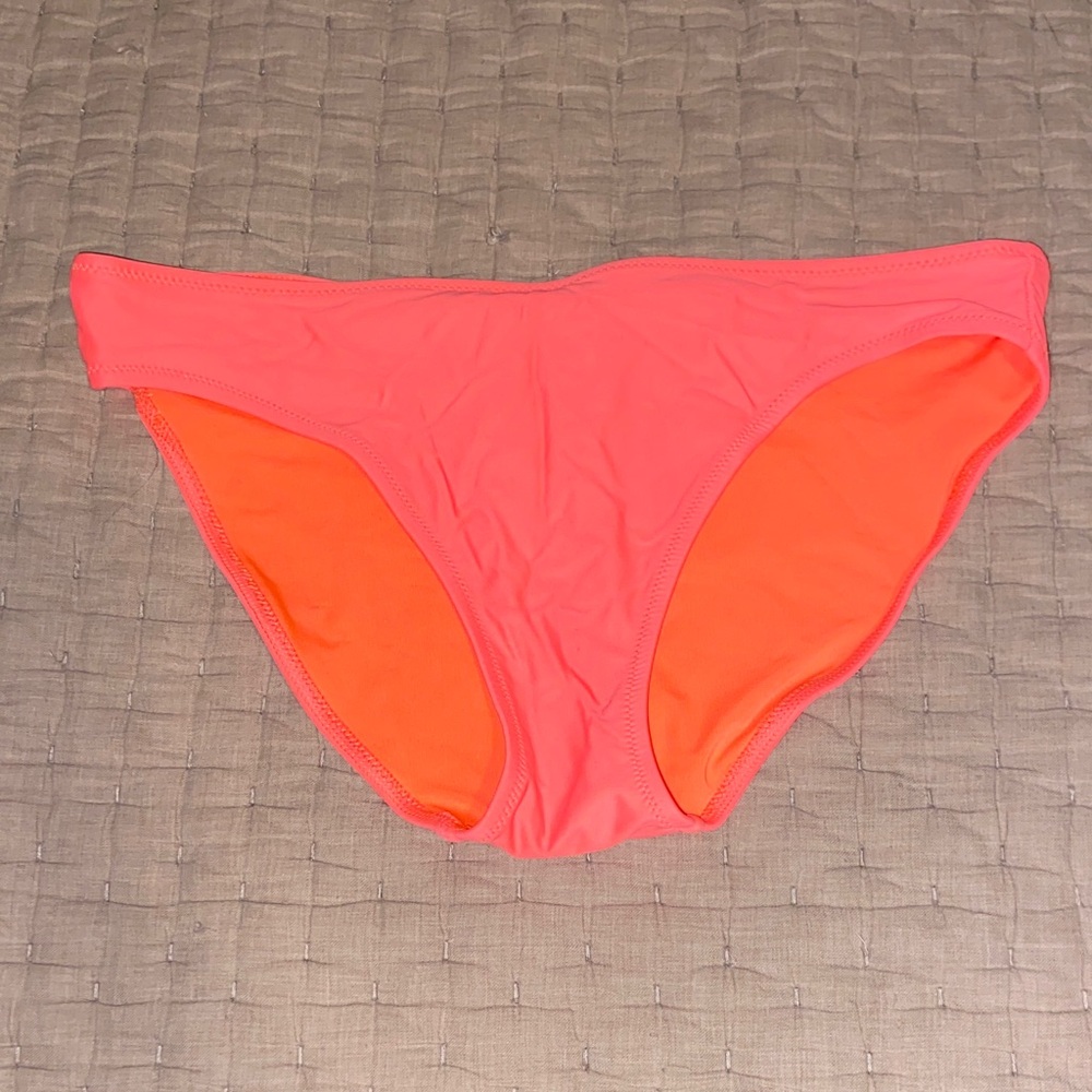Aerie Coral and Orange Bikini Bottom